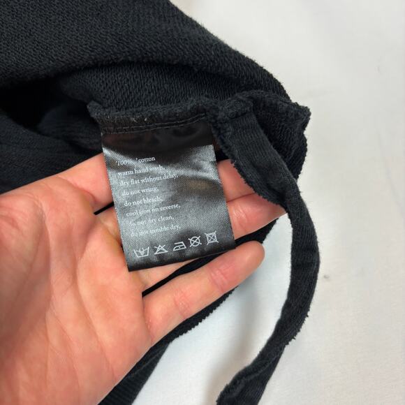 Ksubi 4x4 Biggie Hoodie Jet Black Men's Small Oversized Streetwear Skate - Picture 8 of 10